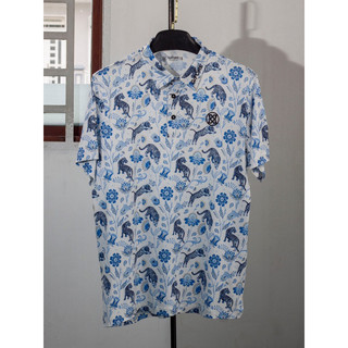 Áo Golf polo JB báo hoa. chất thun lạnh thấm hút mồ hôi , không nhăn, co dãn bốn chiều ( shop chuyên sỉ)