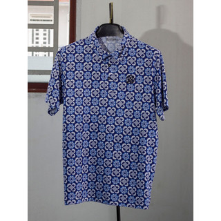 Áo Golf polo GF họa tiết gạch men. chất thun lạnh thấm hút mồ hôi , không nhăn, co dãn bốn chiều ( shop chuyên sỉ)