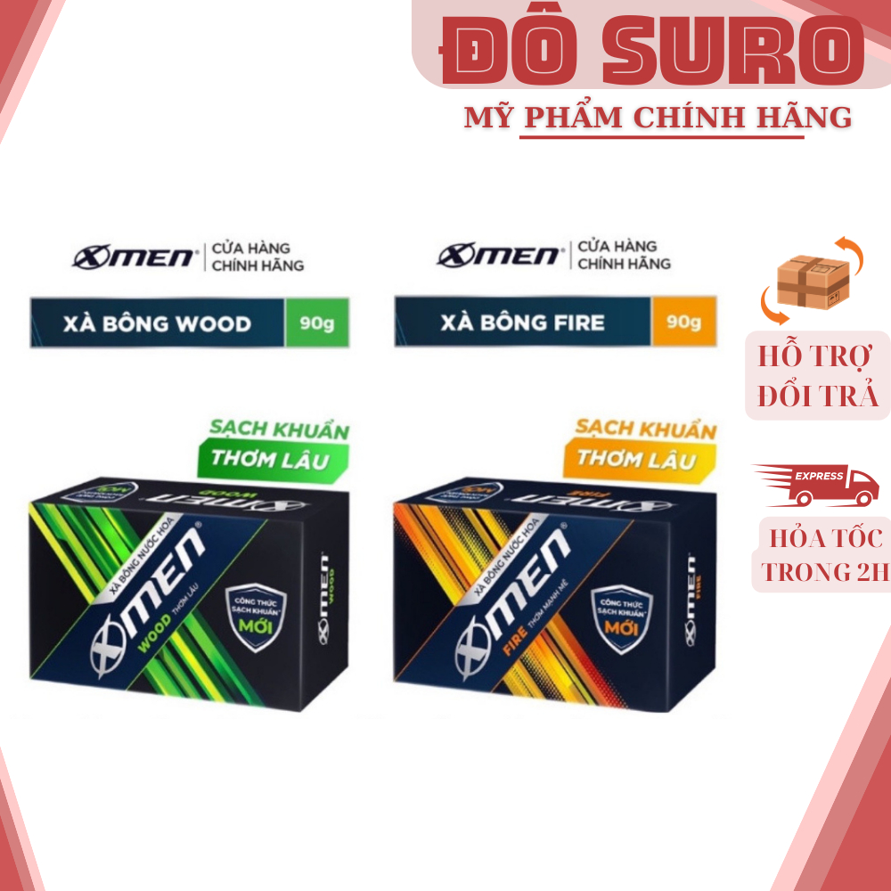 Xà Bông Cục FIRE /WOOD X-Men 90G