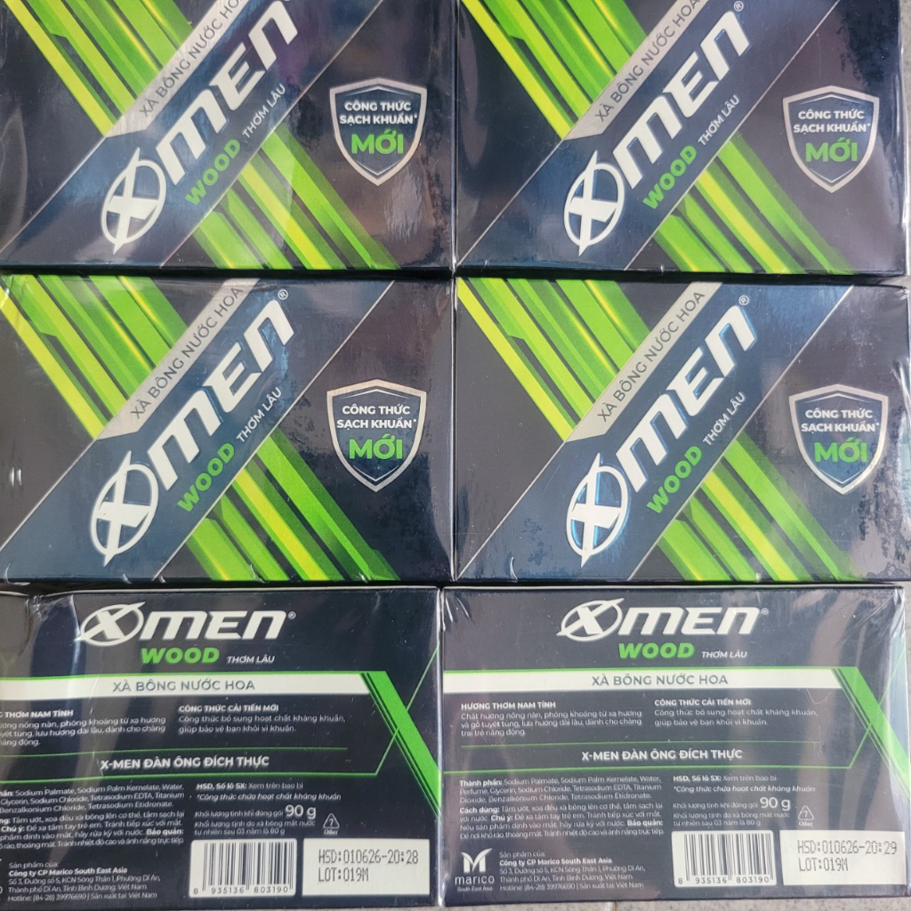 Xà Bông Cục FIRE /WOOD X-Men 90G
