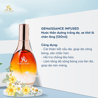 Nước Thần (TONER)  Gennaissance Infused Hỗ trợ se khít lỗ chân lông Làm dịu da Dung tích 120