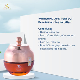 KEM DƯỠNG DA WHITENING AND PERFECT Dưỡng chuyên sâu Phục hồi da Cấp ẩm Chống lão hóa Trọng lượng 50G