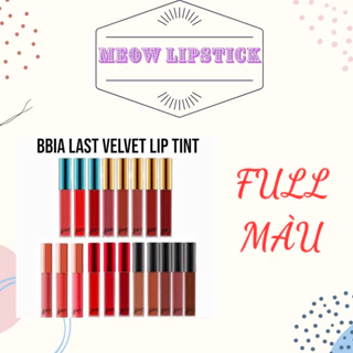 Son Kem BbiA Velver Lip Tint ( Full phân loại màu) 1-39