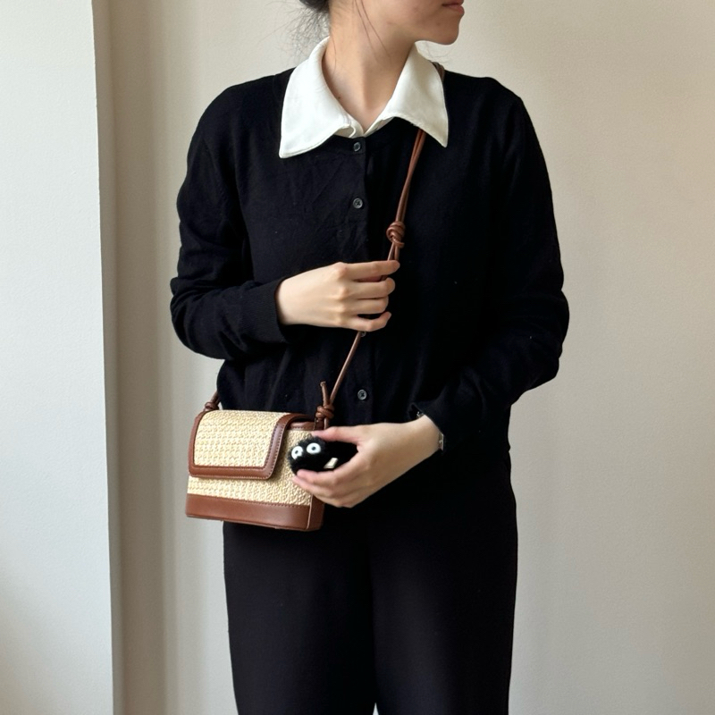 [ Tặng Kèm Charm ] Manami まなみ Mini Rattan Bag - Túi Cối Đeo Chéo MANAMI ...