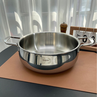 Nồi inox 3 lớp hãng Chockmen [154] 26cm nồi lẩu, nấu canh, xào rán nhiều món [C154]