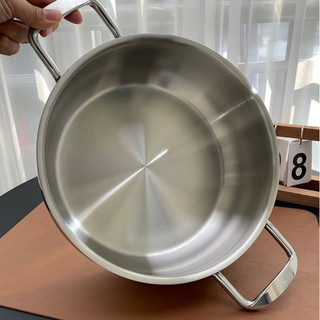 Nồi inox 3 lớp hãng Chockmen [154] 26cm nồi lẩu, nấu canh, xào rán nhiều món [C154]