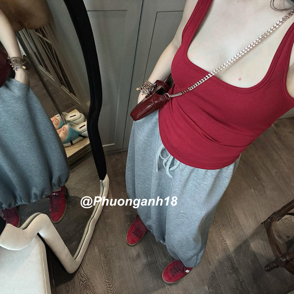 Set áo 3 lô mix chân váy dáng dài phong cách