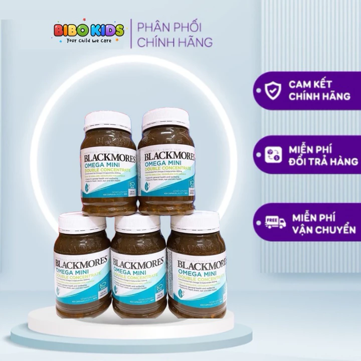 Dầu Cá Không Mùi Blackmores Odourless Fish Oil 1000 Mini Capsules, 400 viên