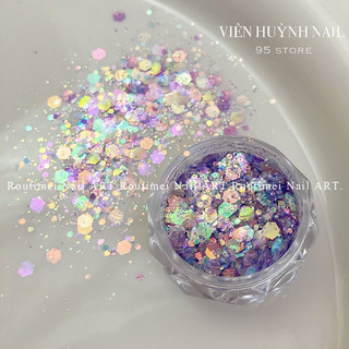 Nhũ phản quang cao cấp trang trí nail
