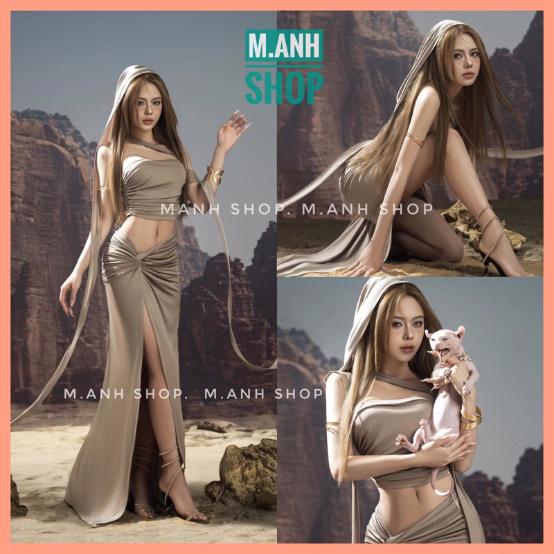 Sét Áo Ống Kết Hợp Chân Váy Ôm Body Phong Cách Thời Trang Cao Cấp
