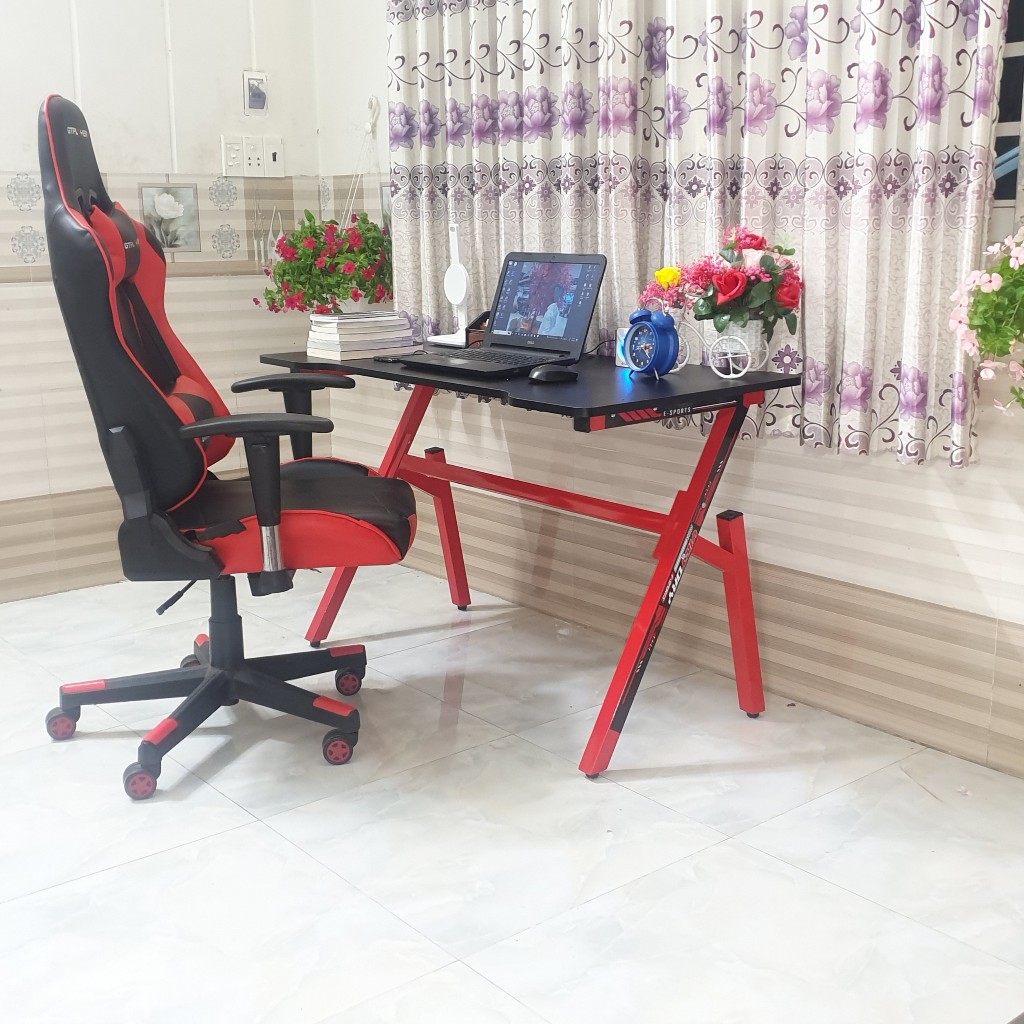 Bàn để máy tính , bàn PC gaming ZG02 , liên kết chắc chắn , bảo hành 12 ...