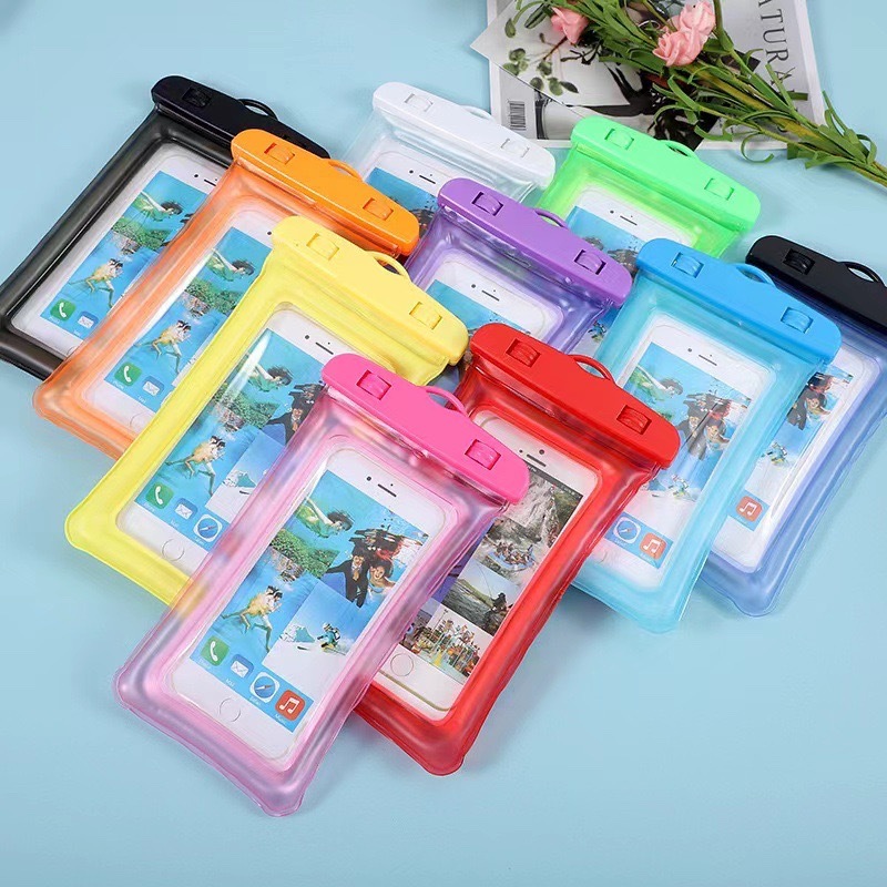 Túi đựng điện thoại chống nước có phao KOLEAD P84 dùng khi đi bơi, đi mưa, dùng được cho tất cả các dòng điện thoại