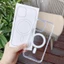 Ốp lưng điện thoại trong suốt Space KOLEAD P82 hỗ trợ sạc từ tính cho lph X XSM 11 12 13 14 15 Promax