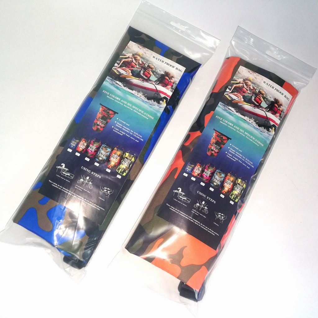 Túi chống thấm nước rằn ri SPORTY, túi đeo chéo chất liệu polyester cao cấp dung tích từ 2L đến 20L