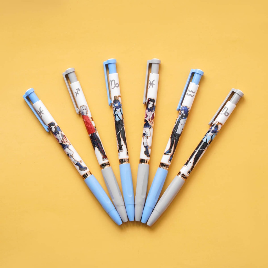 Bút Bi Classmate Bút Ngòi 0.5mm Bút Mực Đen, Xanh Viết Trơn, Mực Ra Đều, Ghi Chép, Viết Bài Hình Cung Hoàng Đạo CL-BP106