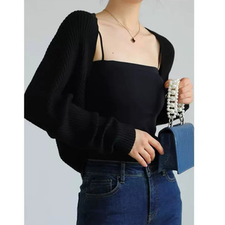Áo Khoác Cardigan Nữ Bigsize Khoác Ngoài Tay Dài Phồng Nữ Tính Vải Thun Gân Mỏng Co Giãn KG