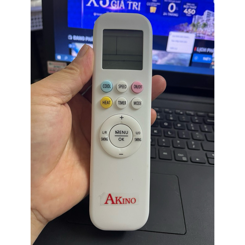 Điều khiển điều hoà Akino mẫu 2 kèm pin | Shopee Việt Nam