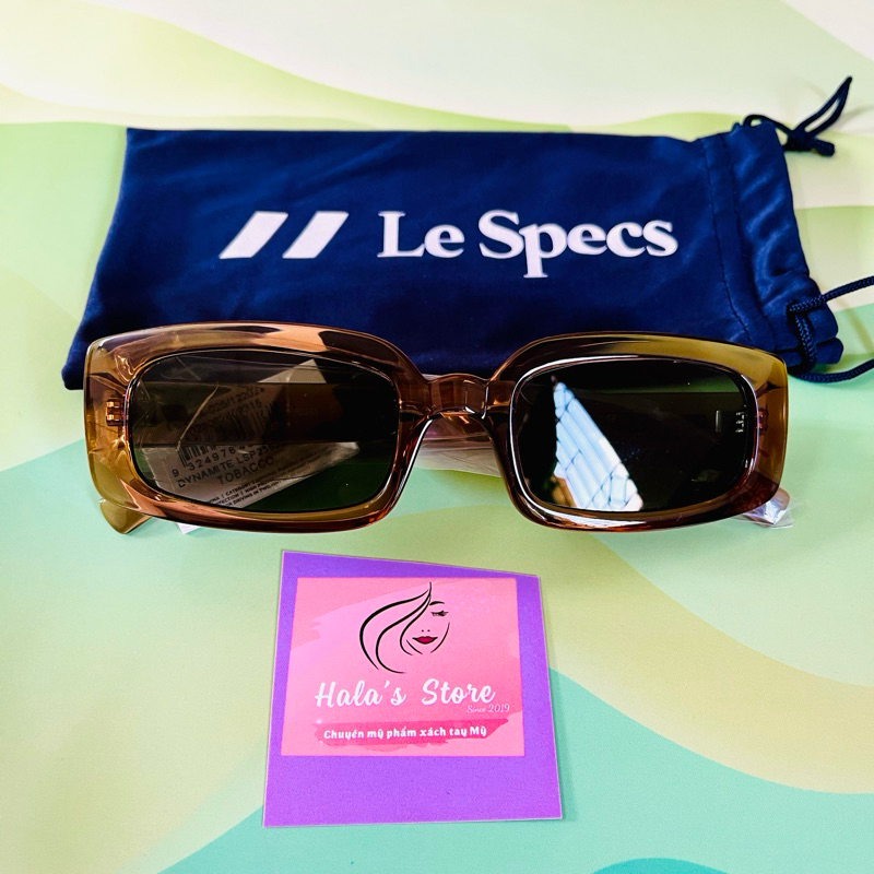 le specs dynamite tobacco Kính mát Unisex Le Specs Dynamite Sunglasses In Tobacco