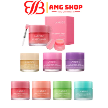 Mặt Nạ Ngủ Môi Lip Sleeping Laneige 3g và 20g Hàn Quốc dưỡng môi chống nứt nẻ