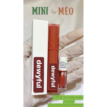 [SON MINI] Son bóng Romand Dewyful Water Tint minibymeo