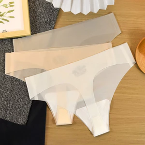 Quần Lọt Khe Su Lạnh Tàng Hình Không Lộ Viền, Quần Chip Nữ Cạp Vừa Đáy Dán Kháng Khuẩn AMYBRA L617