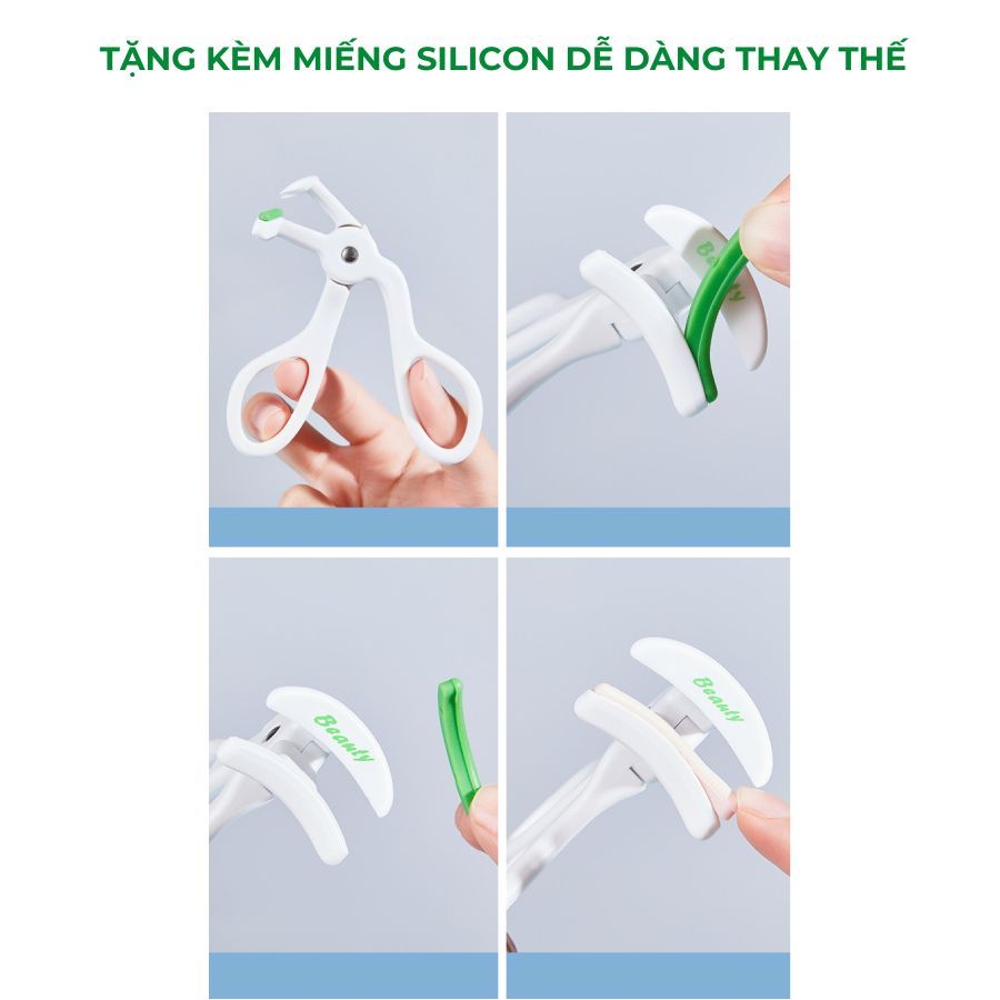 Dụng Cụ Bấm Mi Mini Kẹp Bấm Mi Góc Rộng Nhỏ Gọn Phù Hợp Với Mọi Hình Dạng Lông Mi Làm Cong Mi Thiết Kế Nhỏ Gọn