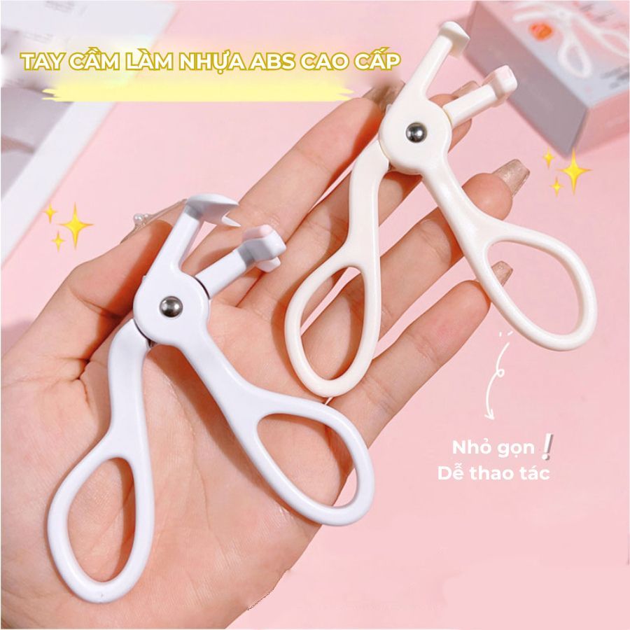 Dụng Cụ Bấm Mi Mini Kẹp Bấm Mi Góc Rộng Nhỏ Gọn Phù Hợp Với Mọi Hình Dạng Lông Mi Làm Cong Mi Thiết Kế Nhỏ Gọn