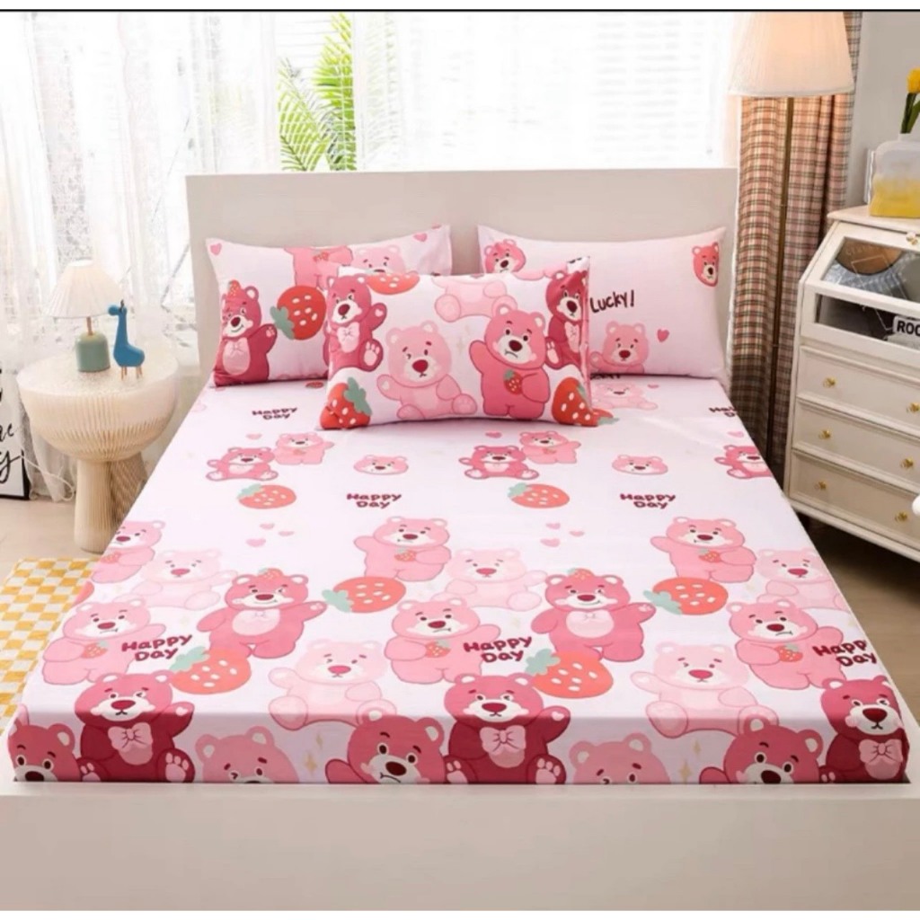 Ảnh Ga trải giường( Chưa kèm vỏ gối ) poly cotton ETAMI KT 1m2,1m6,1m8,Drap bọc nệm đẹp,được chọn mẫu 1