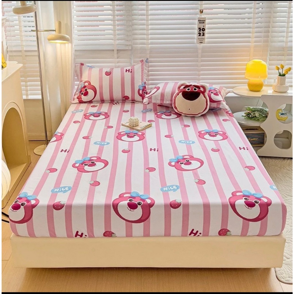Ảnh Ga trải giường( Chưa kèm vỏ gối ) poly cotton ETAMI KT 1m2,1m6,1m8,Drap bọc nệm đẹp,được chọn mẫu 4