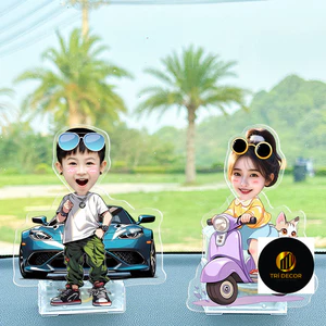 Mô hình standee cặp đôi lắc đầu đa dạng mẫu, ghép mặt theo yêu cầu, in theo yêu cầu dùng để decor, trang trí, tặng quà