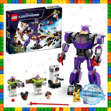 (Hàng thanh lý) Lego Lightyear 76831 - Zurg Battle - Bộ xếp hình Lego Disney