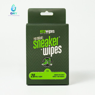 Khăn giấy ướt lau giày Ecowipes giấy vệ sinh lau sạch vết bẩn siêu nhanh