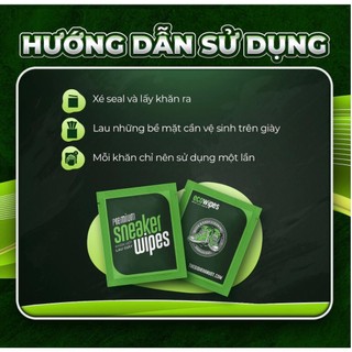 Khăn giấy ướt lau giày Ecowipes giấy vệ sinh lau sạch vết bẩn siêu nhanh