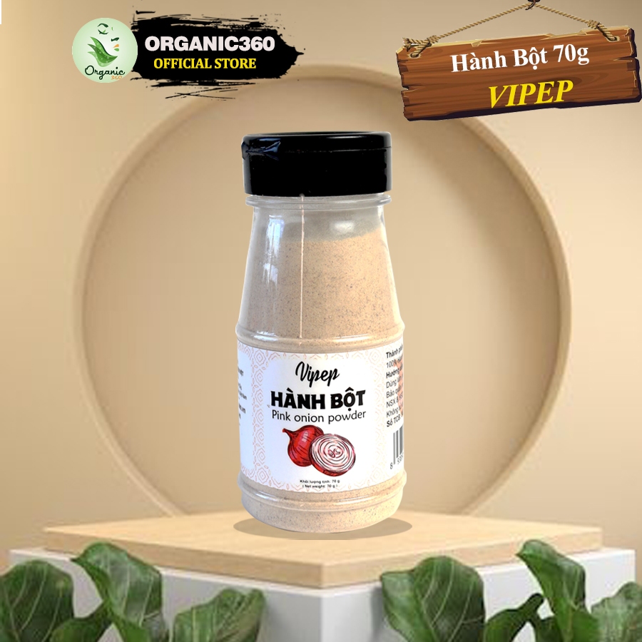 Ảnh Gia Vị Tự Nhiên Các Loại VIPEP - Gia Vị Nấu Ăn Bột Gừng, Nghệ, Quế, Tiêu, Sả, Hành, Muối Tiêu, Ớt... 2