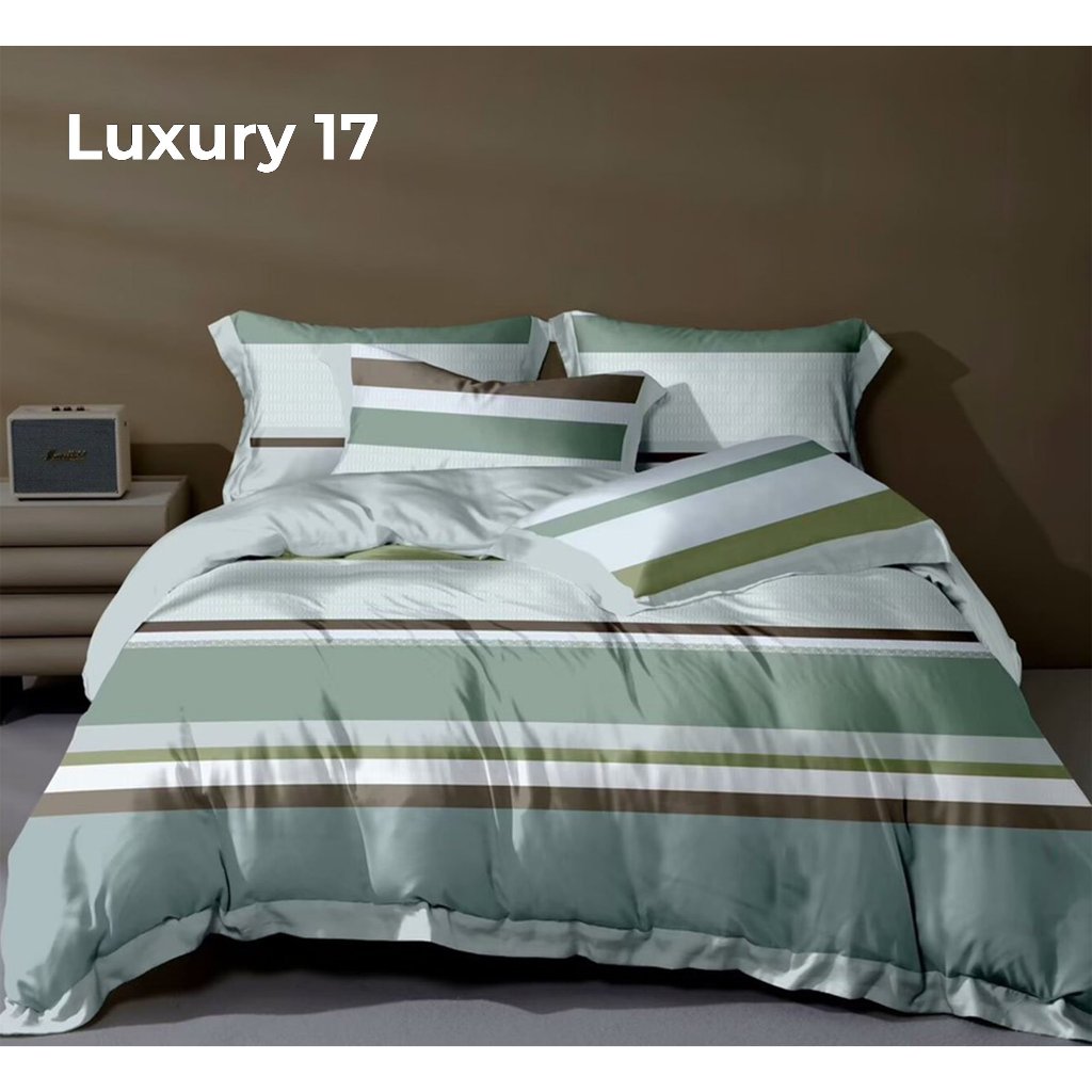 Ảnh Bộ Drap 5 Món Kèm Mền Microfiber Aroma Luxury- Vải Mát Tencel Loại 2 1