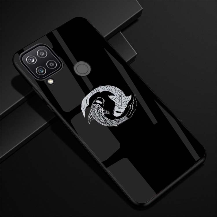 Ốp Lưng REALME C12, C15, C20, C21, C21Y, C25, C25S, C25Y Mặt Lưng Kính Cao Cấp, Chống Sốc, Hàng Mới