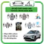 Ốp nội thất xe Toyota Cross 2024,Chất liệu nhựa ABS carbon, Vân gỗ, vân đá. Bộ 6 chi tiết