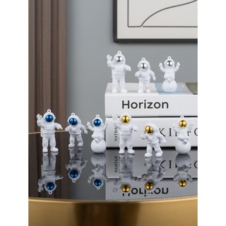 Móc Khóa Phi Hành Gia Space Man Trang Trí Siêu Đẹp, Móc Khóa Vũ Trụ Treo Túi Xách 3D Nhiều Màu Sắc LABY HOME