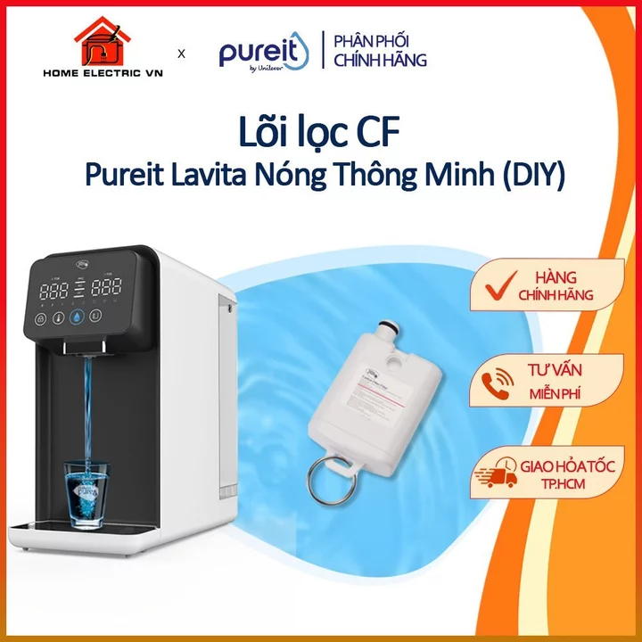 Lõi lọc CF Pureit Lavita Nóng Thông Minh (DIY)