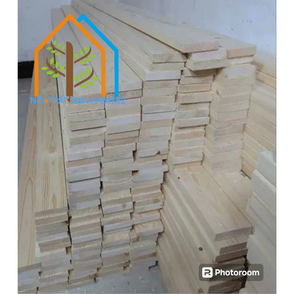 Thanh Gỗ Thông DERCO Dày 2cm Rộng 8cm Dài 30-120cm,Được Chà Mịn 4  Cạnh,thanh gỗ nan hàng dào derco,nan pallet đẹp.