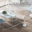 Quạt điện, Quạt cây đứng MiQCOOKO tăng hiệu suất làm mát với thiết kế 7 cánh sử dụng motor bạc đạn