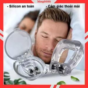 Set 5 cái Thiết bị kẹp mũi Silicon y tế hỗ trợ chống ngủ ngáy - Giúp cải thiện giấc ngủ cả gia đình GD003