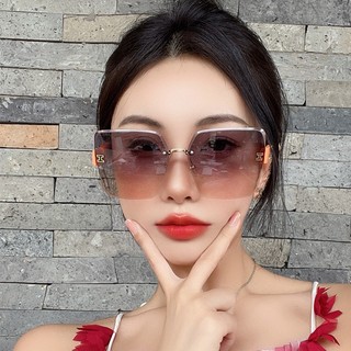 Kính mắt râm mát thời trang nữ nam vuông to hottrend sang chảnh chống tia bức xạ bảo vệ mắt chụp ảnh đẹp 337  Hanaso