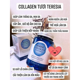 Serum Collagen Tươi Hàn Quốc Marine Teresia Căng Bóng Trẻ Hóa Da, Chống Lão Hóa.