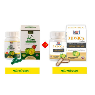 Viên Uống Gi.ảm C.ân Đ.ốt M.ỡ S.iết C.ơ Tan Mỡ Cấp Tốc Gin Clean Maximum Strength 30 Viên Chính Hãng Mỹ.
