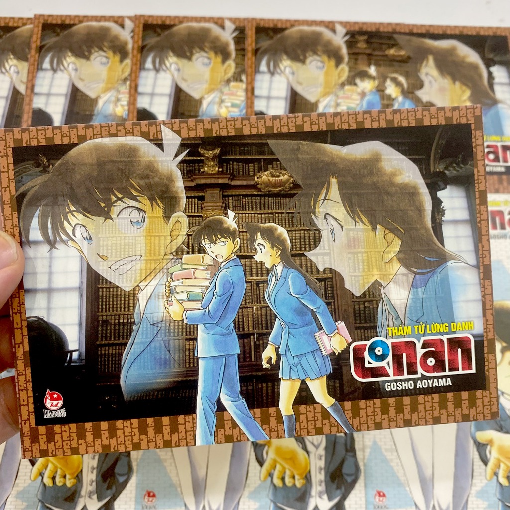 [Có sẵn] Postcard Thám tử lừng danh Conan Limit NXB Kim Đồng - postcard ...