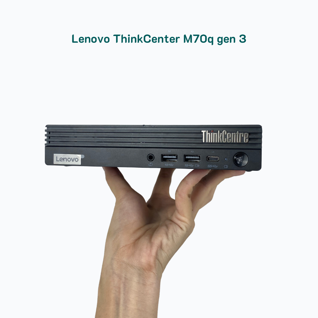 Máy tính Mini PC Lenovo ThinkCentre M70q gen 3 tiny i5-12500T | Shopee ...