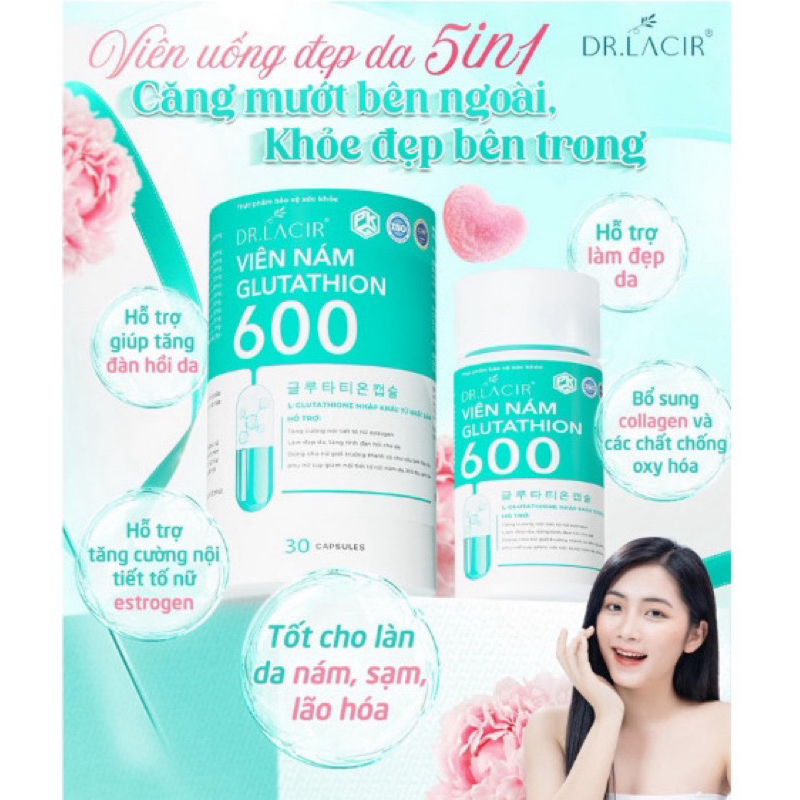 Glutathione 600 - Gi Tt, Min Ph Vn Chuyn,  Loi | Shopee Vit Nam