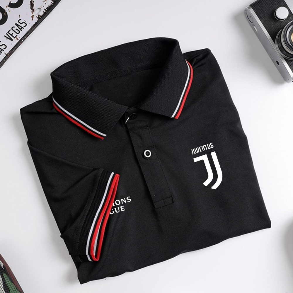 Áo thun polo clb juventus áo thun có cổ nam nữ ngắn tay đội bóng ngoại hạng thời trang thanh lịch cao cấp nhà XUZI.