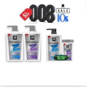 Dầu gội Romano Gen Z 610g + dầu gội Gen Z 150g
